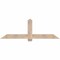 Ekena Millwork Eugene Smooth Timber Gable Bracket, Douglas Fir, 72"W x 24"H x 1 1/2"D x 5 1/2"F, 8/12 Pitch GBW072X24X0206EUG00SDF - alternate 1